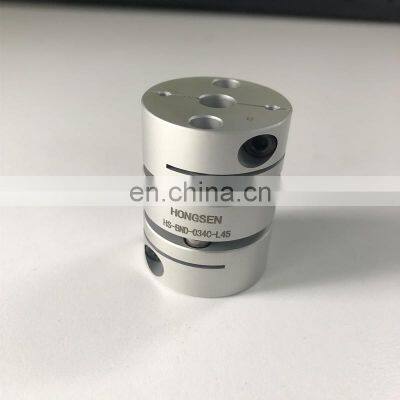 Aluminum Flexible Double Disc Shaft Coupling for Motor photo-2
