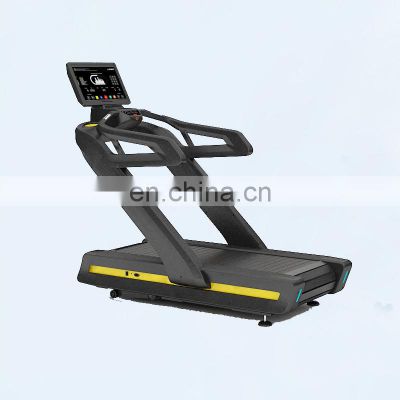 Valentine's Gift Commercial Gym Fitness Equipment Manual Treadmill 2 in 1 Motorized Treadmill Walking Machine