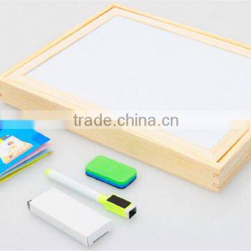 Blackboard Whiteboard Educational Game Wood Baby Child Toy Kids Wood Easel Table Top Easels Wholesale Small Easels Easel Parts photo-6
