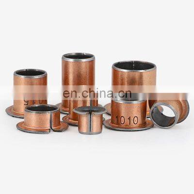 PAP 10 Steel DU Sleeve Self Lubricating Oilless Metal PTFE Bush Oil Sliding Bushing Bearing photo-3