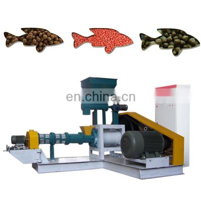 Factory supply floating fish feed pellet machine