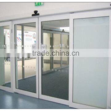 Eletronic door aluminum automatic door opening system