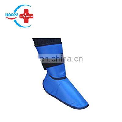 1113 Medical CT Room Lead Leg Pads, X Ray Foot Guard/ X-ray Radiation Protective Shoes Cover Lead Foot Protection