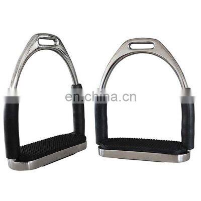 Wholesale Supplies Stainless Metal Gymnastic Wear Riding Safety Horse Racing Saddle Stirrups