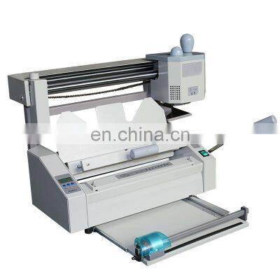 Hot Melt Manual Perfect Binder Book of Glue Binding Machine for Office Use