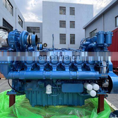Boat Motor 1300hp WEICHAI Baudouin 12M33C1300-18 Boat Engine photo-4