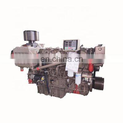 4 stroke 6 cylinders turbocharged water-cooled YUCHAI 390HP YC6T480C marine engine