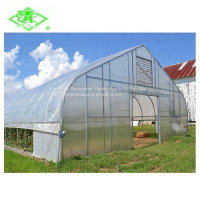 Best Selling 5 Years Warranty PO Film UV Stabilized Plastic Greenhouse Cover For Pertanian