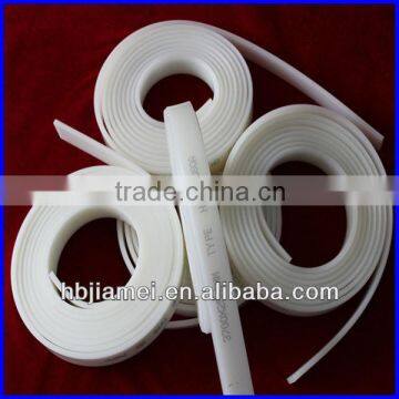 China manufacturer screen printing rubber squeegee of printer part