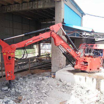 Fixed Pedestal Rockbreaker Boom System photo-5