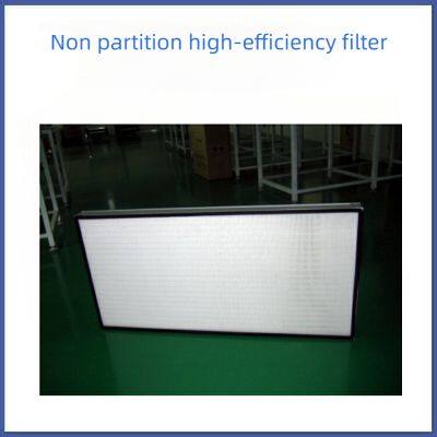 The High-efficiency Filter Screen Without Partition Matched With the FFU Fan Filtration Unit photo-5