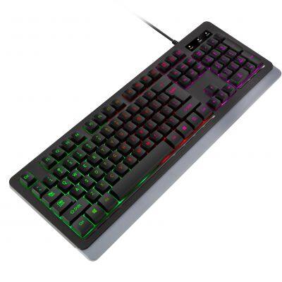 Custom Logo 104 Keys Keyboards LED Colorful RGB Light  Mechanical Gaming Keyboard