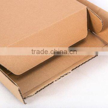 Recycled Cardboard Folding Brown Kraft Paper Box for Shipping Quality Choice photo-2