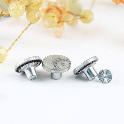 17mm Jeans Button With Logo for Jeans, Jacket Shank Button Denim Button for Jeans Pants photo-3