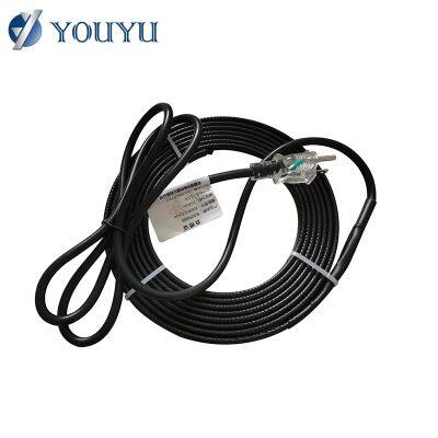 Factory Newest Electric Wire Heat Trace Cable 10M Under Floor Heating Cable for Roof and Gutter With Lamp Plug photo-5