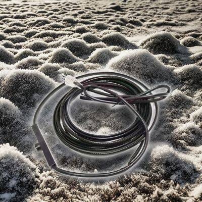 Defrost Roof Heating Cable Thermostat Controlled Heating Cable With Thermostat Control photo-6