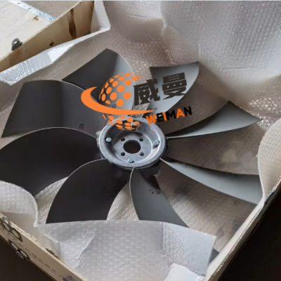 Original SDLG Cooling Fan 4110002287 4110002374 4110000054212 for SDLG Backhoe Loader Spare Parts.