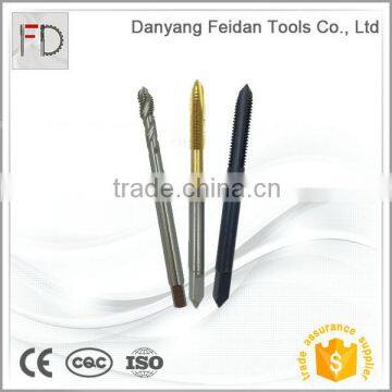 High - Speed Steel 3 Flutes Cutting Machine Taps Metric Pitch Ground Process