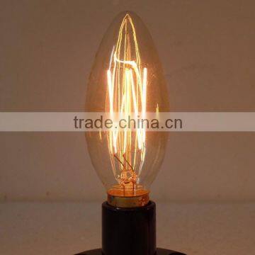 Factory Price C35 E14 25w Squirrel Cage Incandescent Light Bulbs photo-3