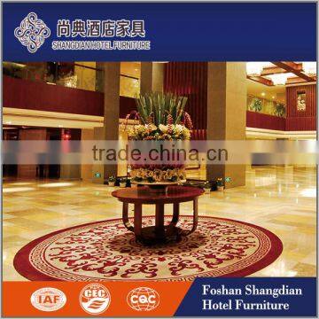 modern style high gloss wooden flower table for hotel lobby/restaurant JD-HT-002