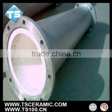 95% 96% Alumina Ceramic Pipe Lining for Cyclone