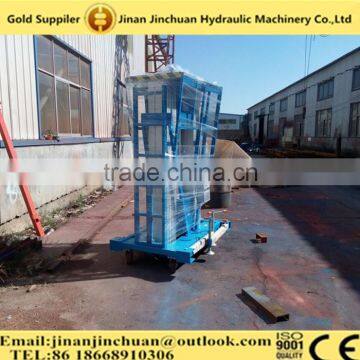 Aluminium Single Person Hydraulic Lifts/Vertical Electric Man Lift