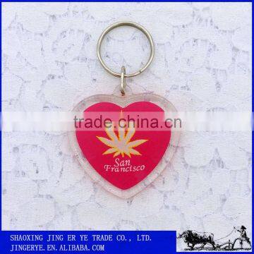 customized round key chain