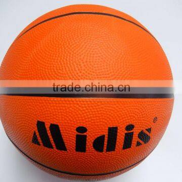 Offical Quality Rubber Basketball Size 7 for Promotion