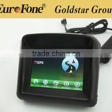 Factory Price 3.5 inch Waterproof GPS Navigation With Free Map And Bluetooth For Motorcycle And Car