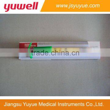 Mercury free clinical thermometer with mix of Guallium
