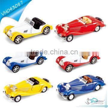 Pull Back Light Music Diecast Car Model Classic