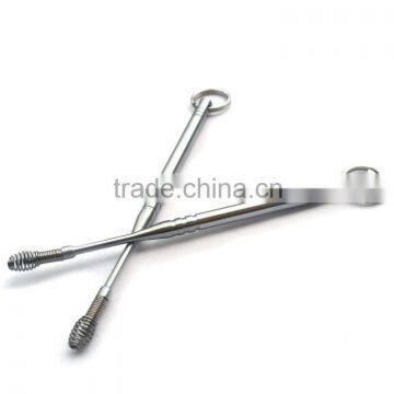 Stainless Steel Earpick Wax Remover Curette Ear Cleaner