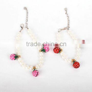 Fashion Dog Pearls Cat Pet Necklace photo-3