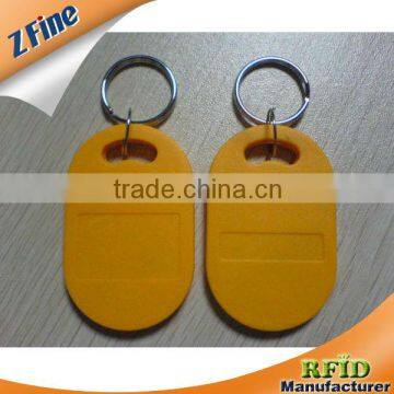 13.56MHZ ultralight /s50 access control tag fob plastic high quality