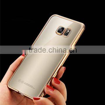 Electroplating TPU Mobile Phone Case mobile phone accessories case for Samsung Galaxy A9 Pro (2016)