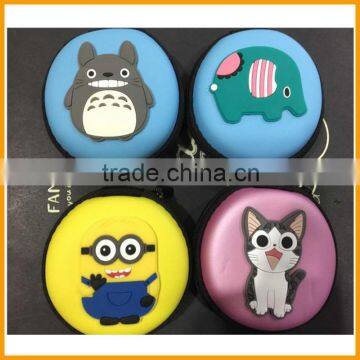 Fashion Mini Cartoon EVA Woman Coin Bag ,Cellphone Bag Case , Key Puese