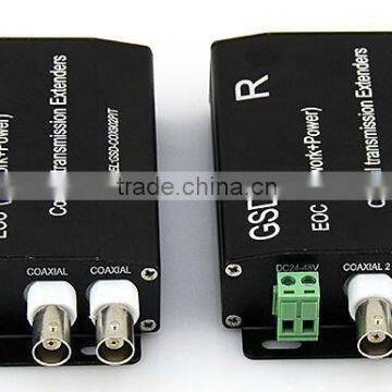 10/100M Ethernet Over Coaxial Extender, 2 BNC+1 LAN (Slave) IP Over Coaxial Extender Provider