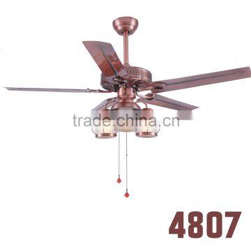 42 48 52 3 Lamps Wall Control Retro Ceiling Fan                        
                                                Quality Choice