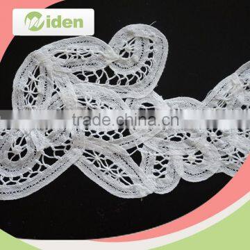 Widentextile Welcome OEM Free Sample Available Make-to-order Hot Selling Wholesale Handmade Belgian Lace