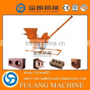 Mini Manul Interlocking Concrete press Brick Making Machine Price FL1-40