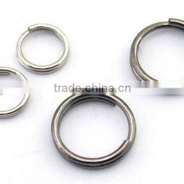 Fishing Tackle Accessories Round Edge Split Rings for Blank Lures Crankbait Hard Bait Double Loop Quick Change Round O Rig photo-2
