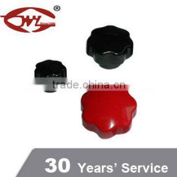 Black or red plastic cabinet knob