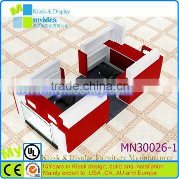 OEM/ODM display eyebrow threading kiosk design