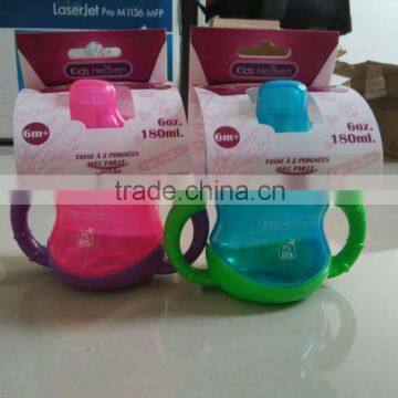 Sippy Cup 2015 Vacuum Water Bottle Baby Feed Bottle Leak Proof Sipper Cup With Hanger photo-3