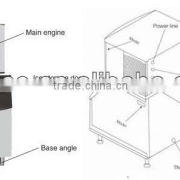 China Hot Sale Western Restaurants Split Machine Automatic Ice Maker photo-2