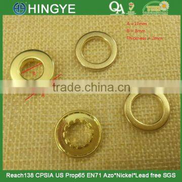 Zinc Alloy Material Round Shape eyelet and washers -- 15762