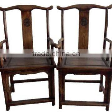 Chinese antique wooden armchair