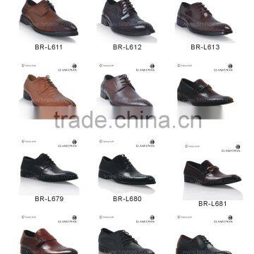 High quality mens patent leather shoes