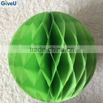 2016 Christmas Green Color Paper Decoration Supplies Paper Ornament for XMAS Party Decoration