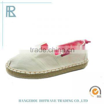 fashion jute espadrille shoe sole